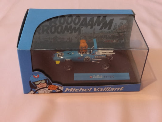 Michel Vaillant figurine - Vaillante F1-1970-No. 7- no magazine - 2008 -new- Altaya