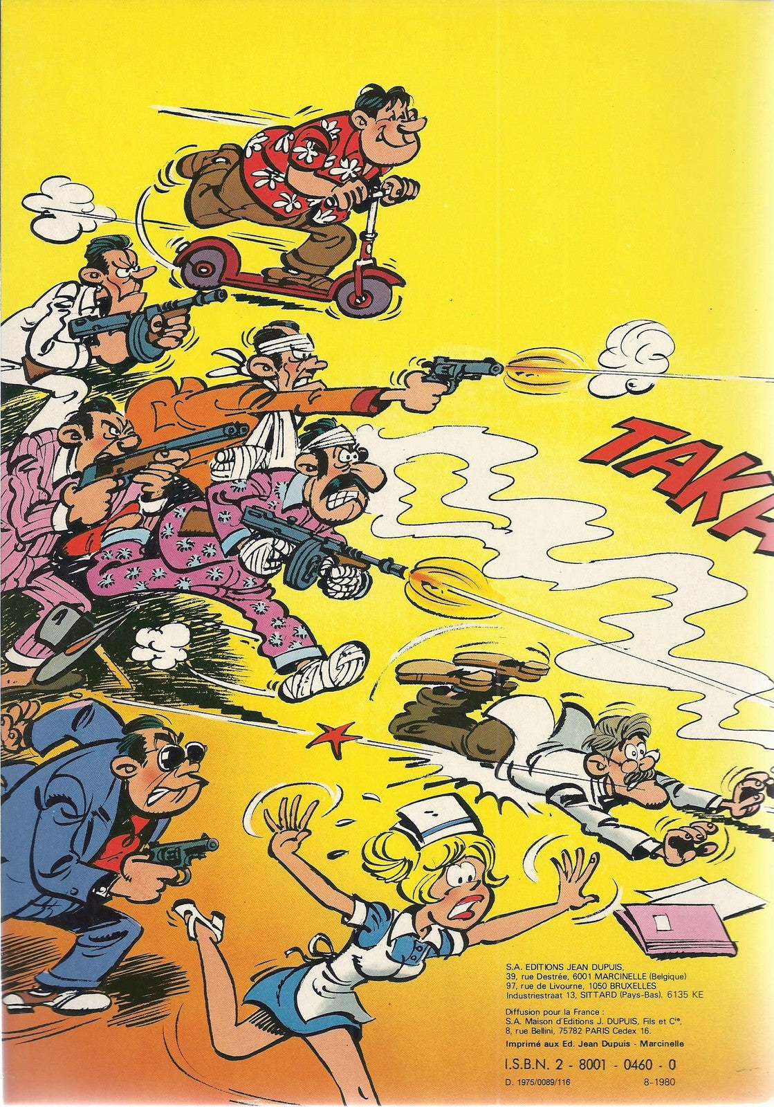 BD  Sammy - N°6 - Les gorilles font les fous  - RE. .1980  - TBE - Berck