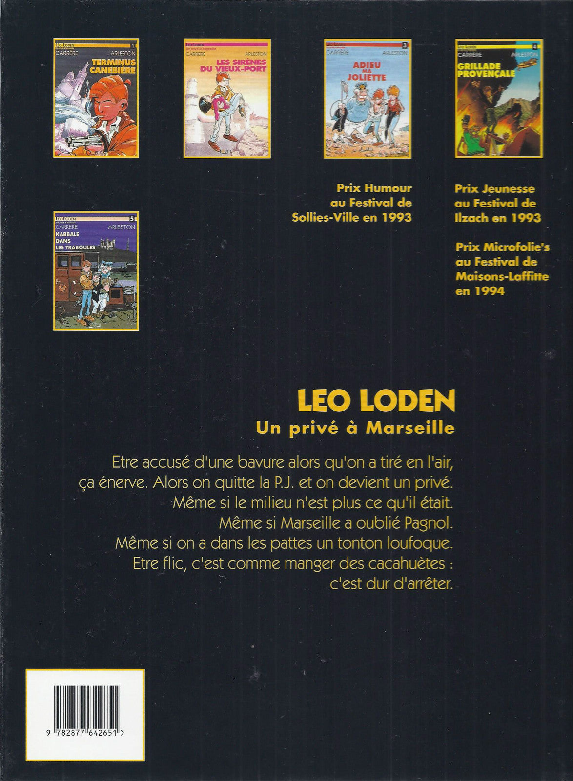 BD Leo Loden  - Pizza aux pruneaux -  EO -1995 -TBE- Carrere