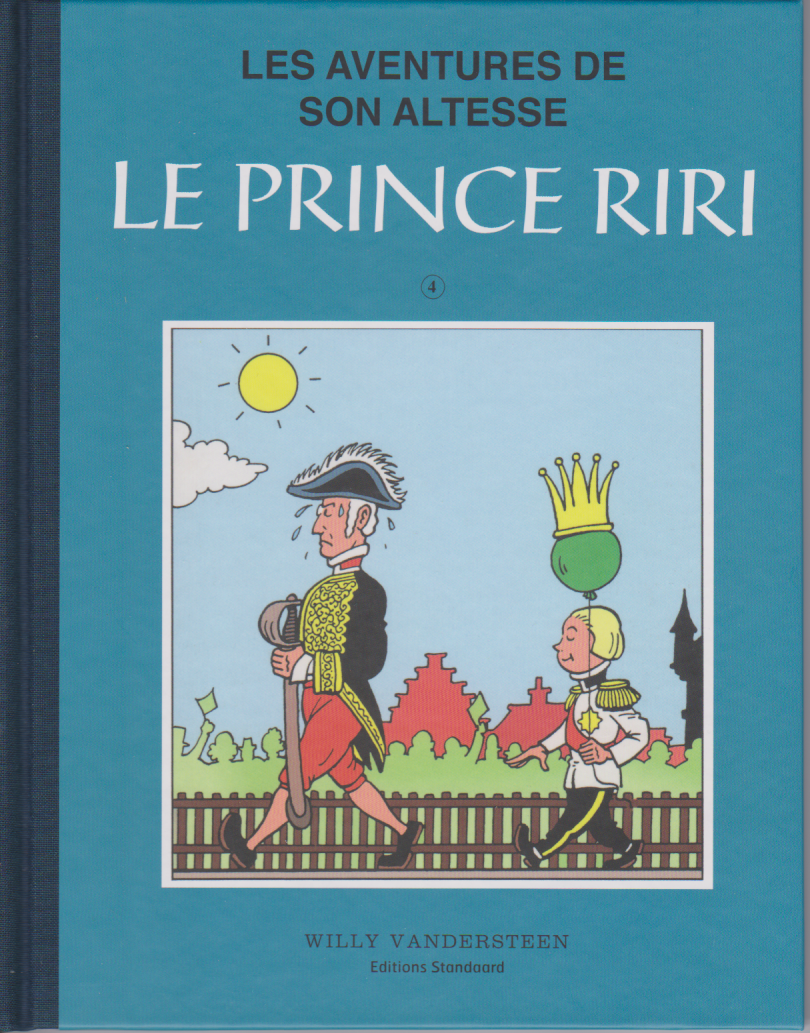 BD  Le prince Riri - N°4- cartonné - RE - 2009 - TTBE - Vandersteen