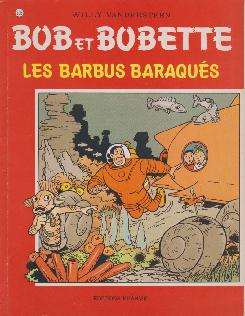 Comic Book - Spike and Suzy - The Burly Barbarians - No. 206 - 1st Edition - 1986 - Very Good Condition - Vandersteen