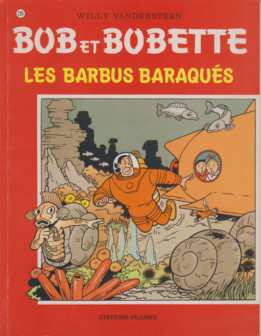 BD  Bob et Bobette- Les barbus Baraqués  - N°206 - EO- 1986 - TBE-Vandersteen