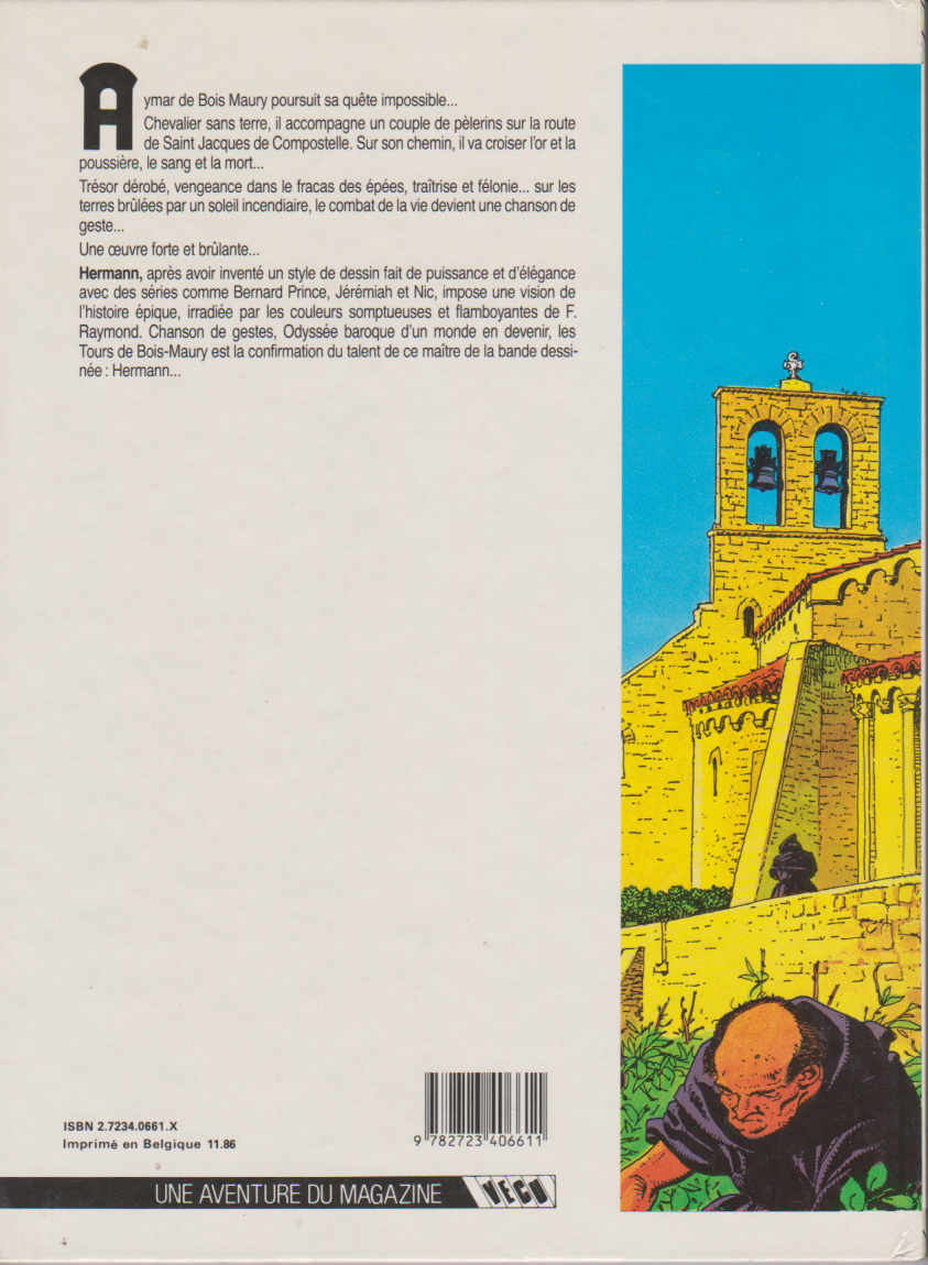 BD  Les tours bois -Maury - Germain- N°3-  E.O- 1986-TBE- Hermann