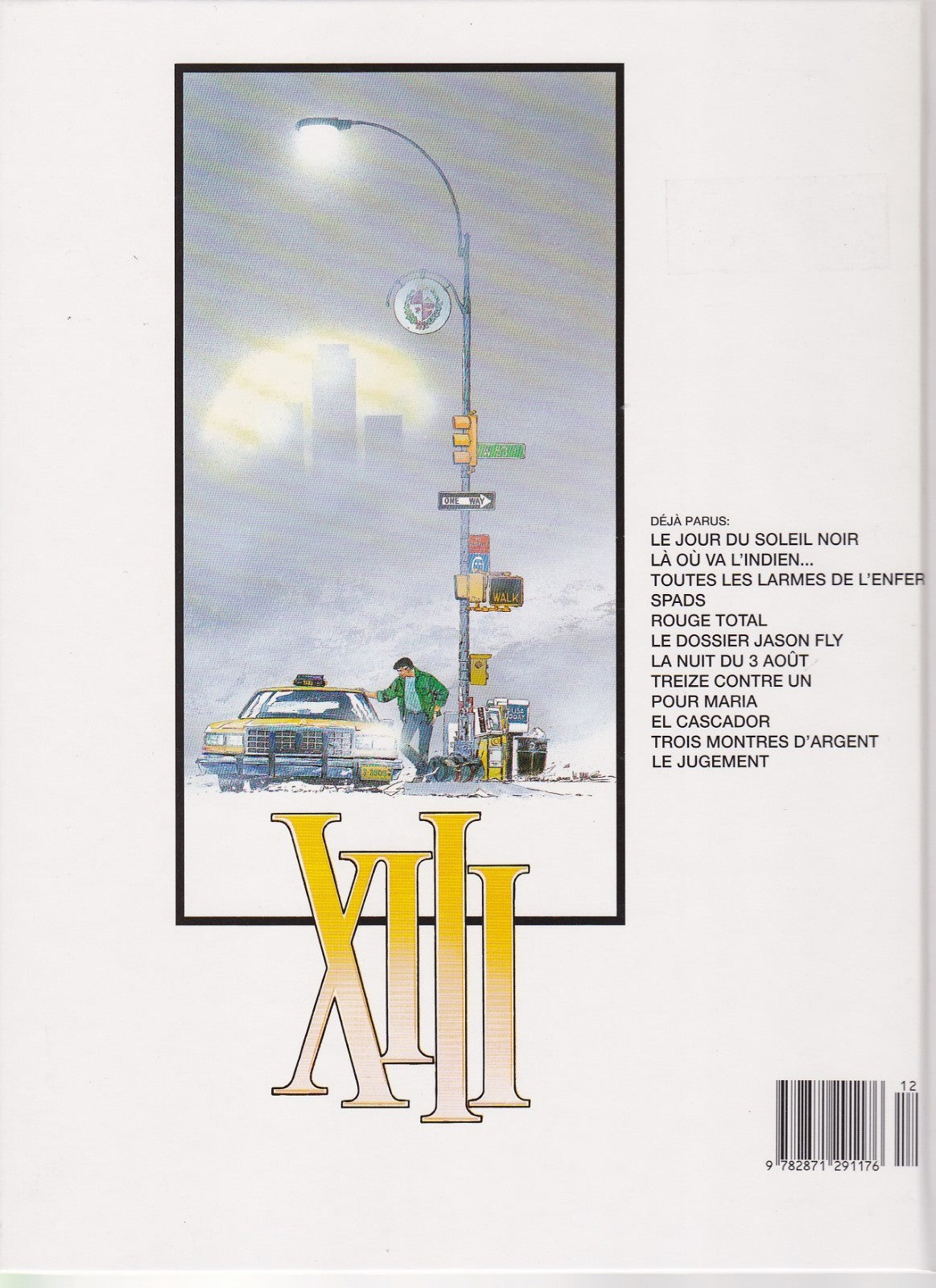 BD XIII - Le jugement -N°12- EO -1997 -TBE- Vance