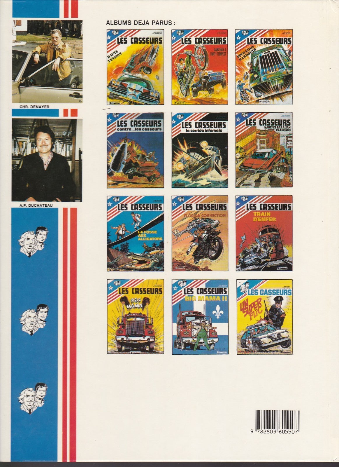 BD Les casseurs - Un super flic - No. 12 - First Edition - 1986 - Very Good Condition - Denayer