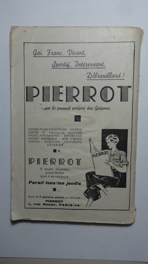 Comic Book Pierrot Almanac - Volume 13 - First Edition - 1940 - Very Good Condition - Collective