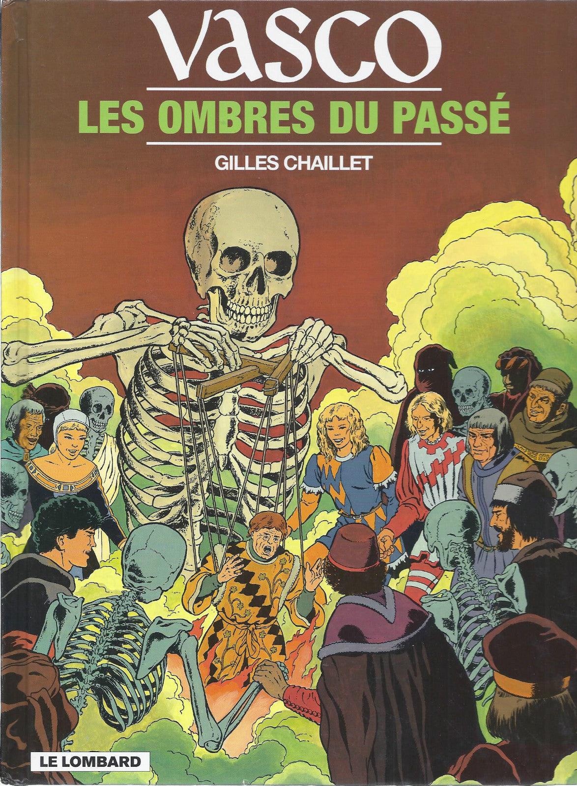 BD Vasco -  Les ombres du passé - N°19- EO -2001 -TBE- Chaillet