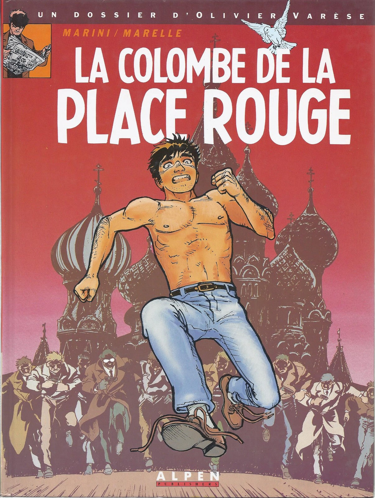 Comic book Olivier Varese - No. 1 - The Dove of Red Square - First Edition 1990 - Very good condition - Marini