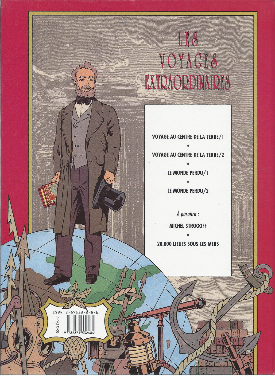 BD Jules Verne - Voyage au centre de la terre/1 -  RE -1997 -TBE- Laverdure