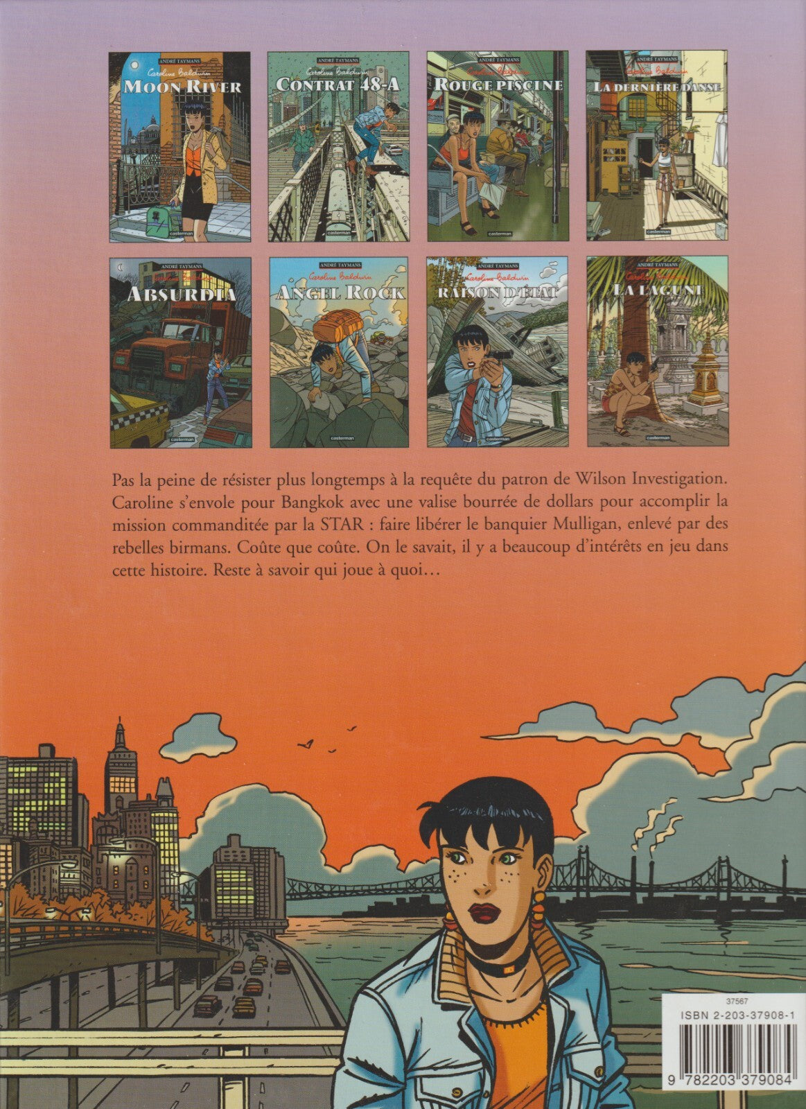 Comic Book Caroline Baldwin -The Lagoon - 8 - 1st Ed. - 2002 -VGC- Denayer