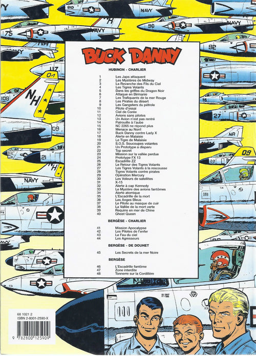 BD   Buck Danny - N° 48 - Tonnerre sur la Cordillère- EO 1999 TBE - Bergèse