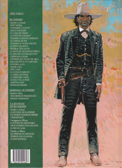 BD  Blueberry (Mister)- Mister Blueberry - N°24- EO- cartonnée-1995 -TBE- Giraud