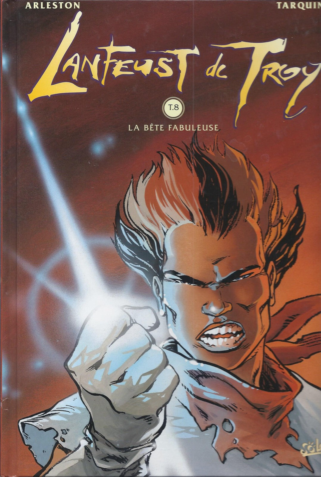 BD  Lanfeust de Troy  T.8  La bête fabuleuse - E.O. 2000  TBE  - Tarquin