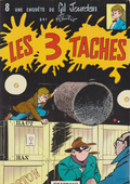 BD Gil Jourdan- Les 3 taches  - N°8- RE- Broché-1967 -TBE- Tillieux