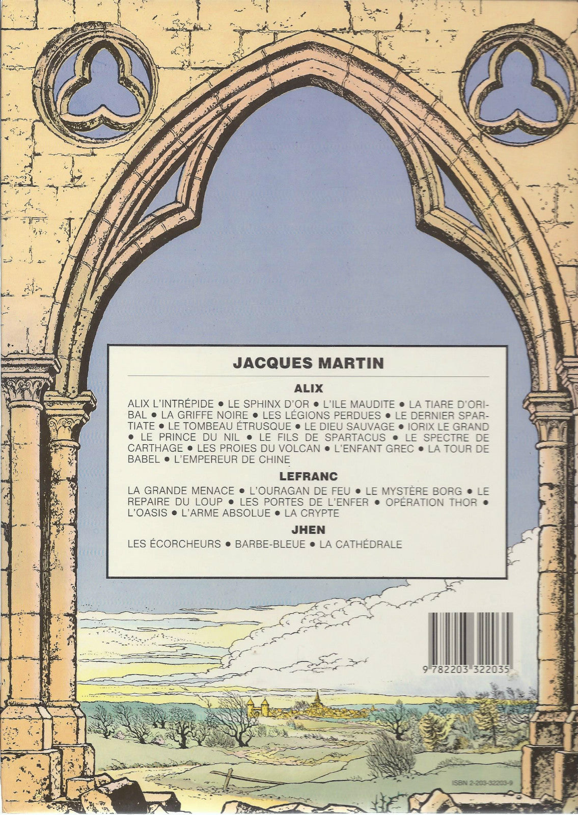 BD  Jhen - La cathédrale - N°5-  EO cartonnée - 1985 - TBE- Pleyers