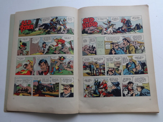 BD Red Ryder - Album N°5 - 1st Edition - Softcover - 1952 - Good Condition - Harman