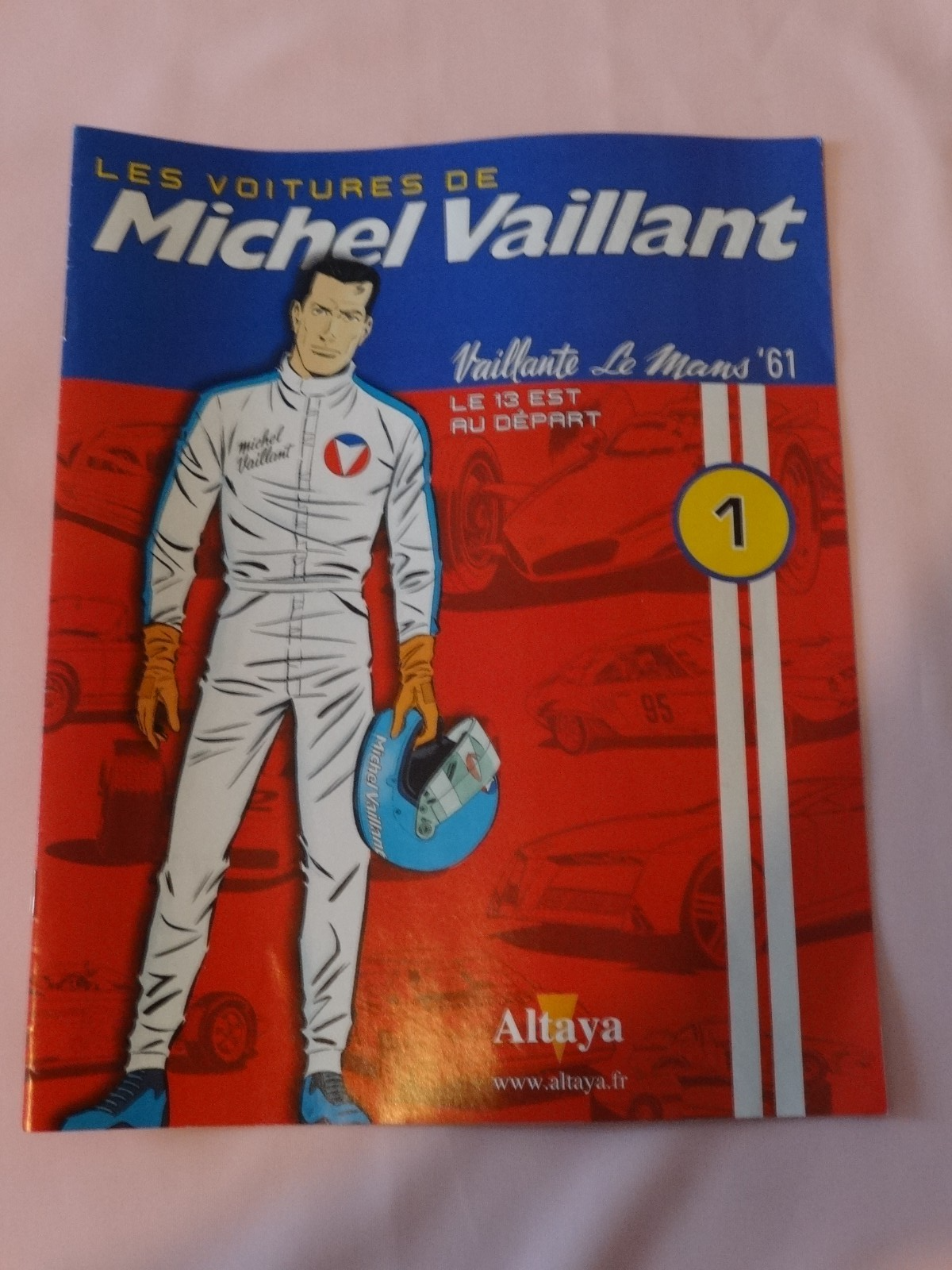 Figurine Michel Vaillant - Vaillante Le Mans'61 - N°1 - 2008 -neuf- Altaya