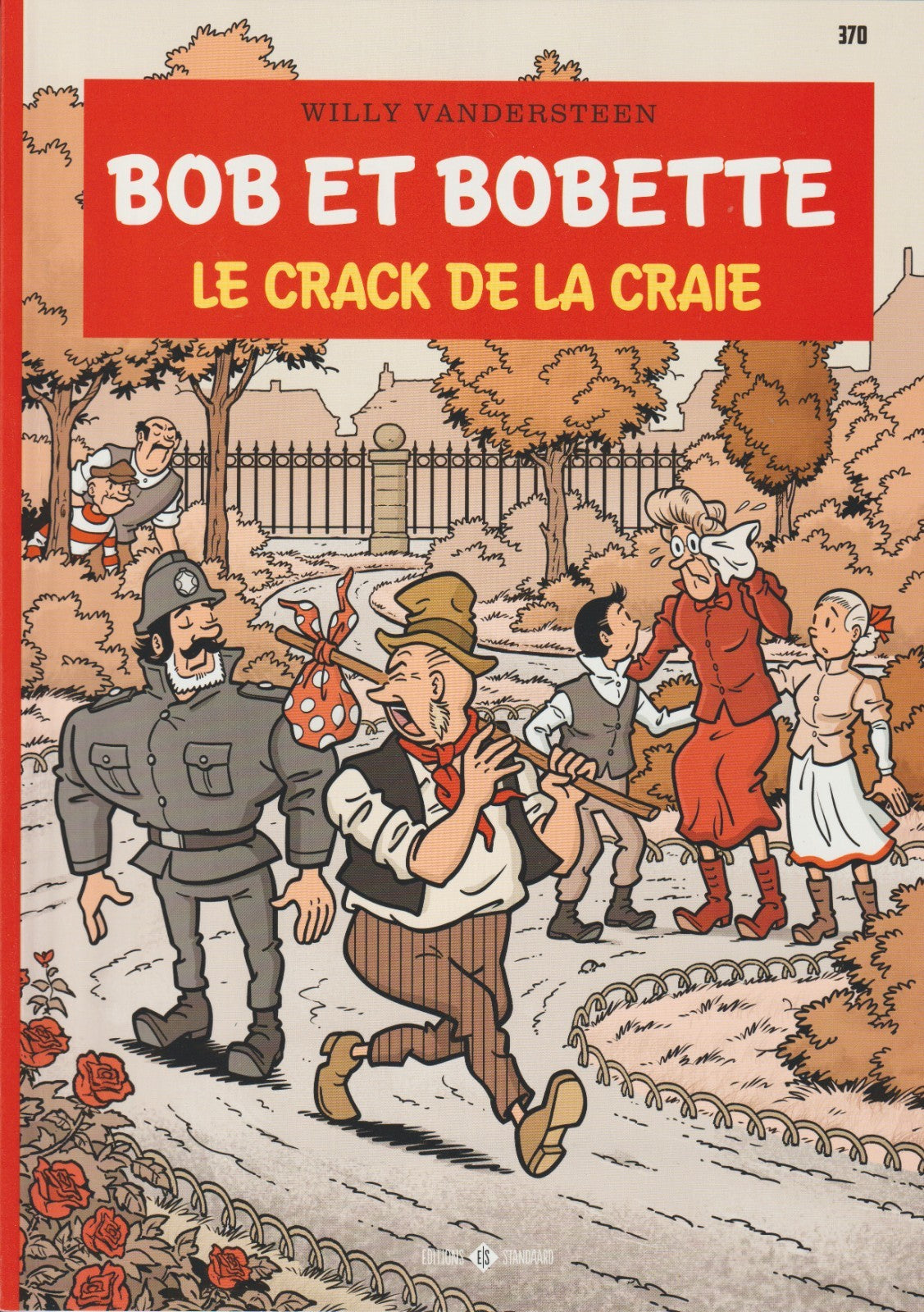 BD  Bob et Bobette- Le crack de la craie- N°370- EO- 2023-TTBE-Vandersteen