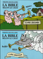 BD Le chat - La bible selon le Chat - coffret 2 albums- EO -2013 -TTBE- Geluck