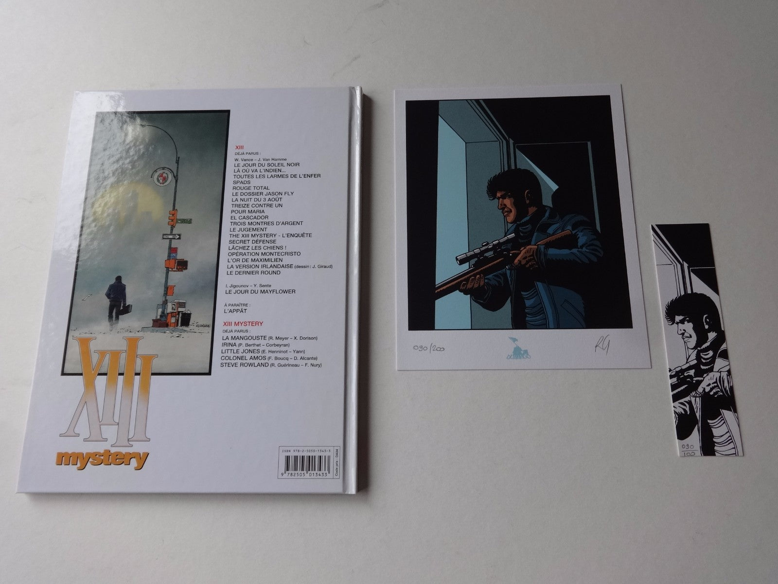 BD XIII Mystery- Steve Rowland - Tome 5 (2 exlibris)-EO -2012 -Neuf- Guérineau