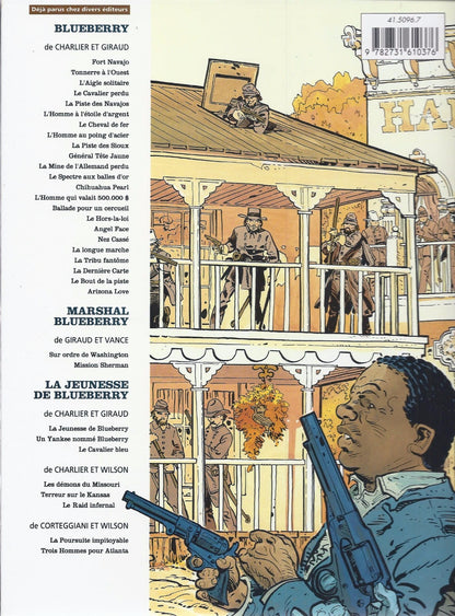 BD  Blueberry (La jeunesse)-3 hommes pour Atlanta - N°8- EO-1993 -TBE-Wilson