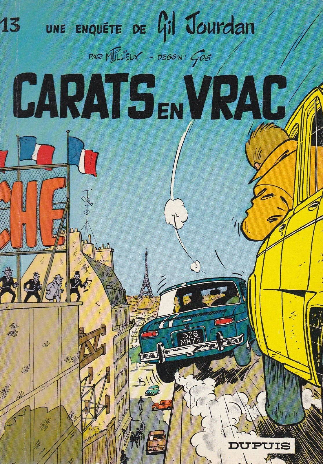 BD Gil Jourdan- Carats en Vrac  - N°13- RE- Broché-1983 -TBE- Tillieux