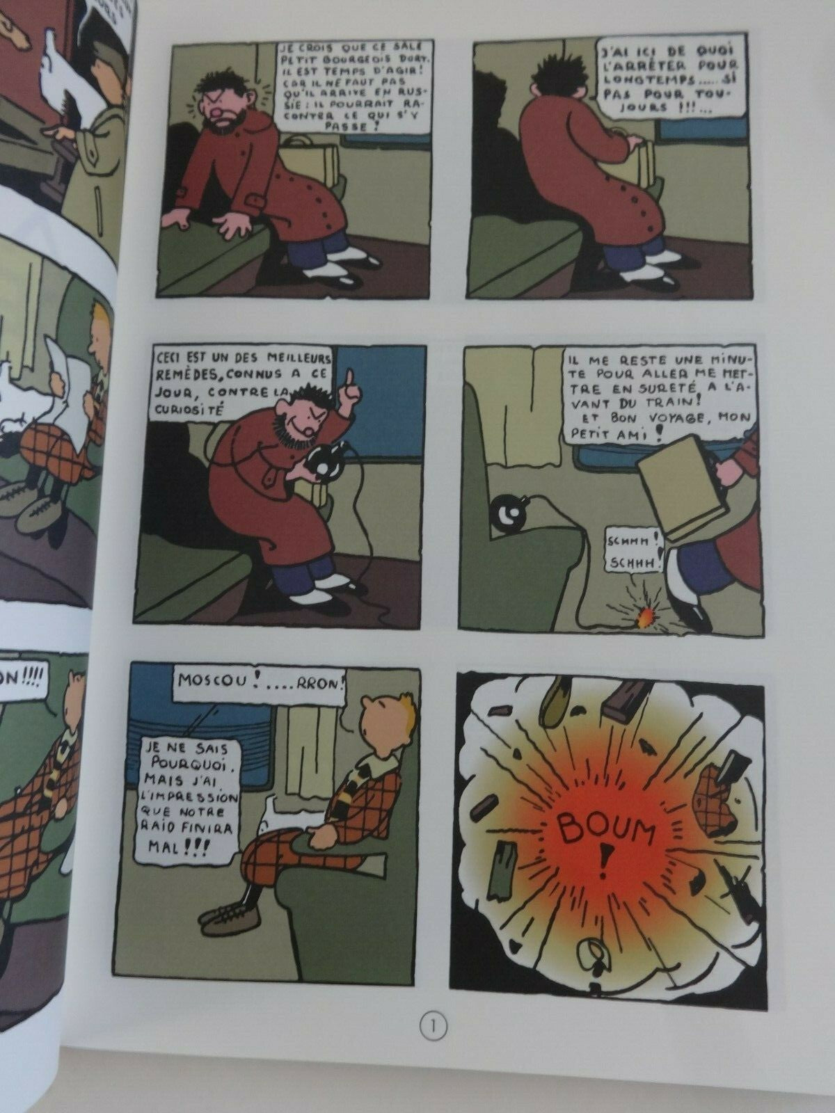 BD-Tintin- Tintin au pays des Soviets (couleur)  -EO -2017 -Neuf- Hergé