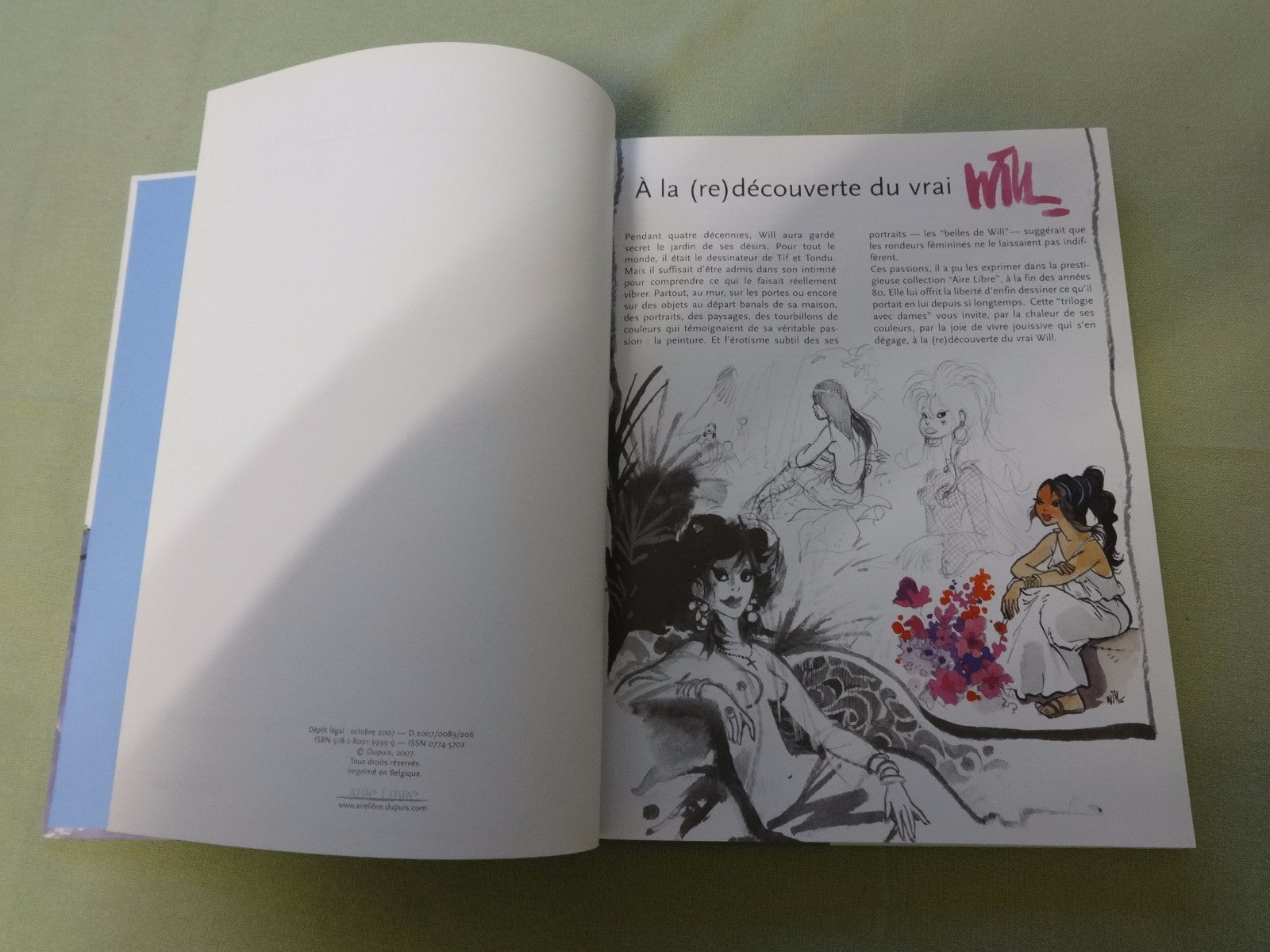 Graphic Novel - Trilogy with Ladies - First Edition - Hardcover - 2007 - NEW - Will