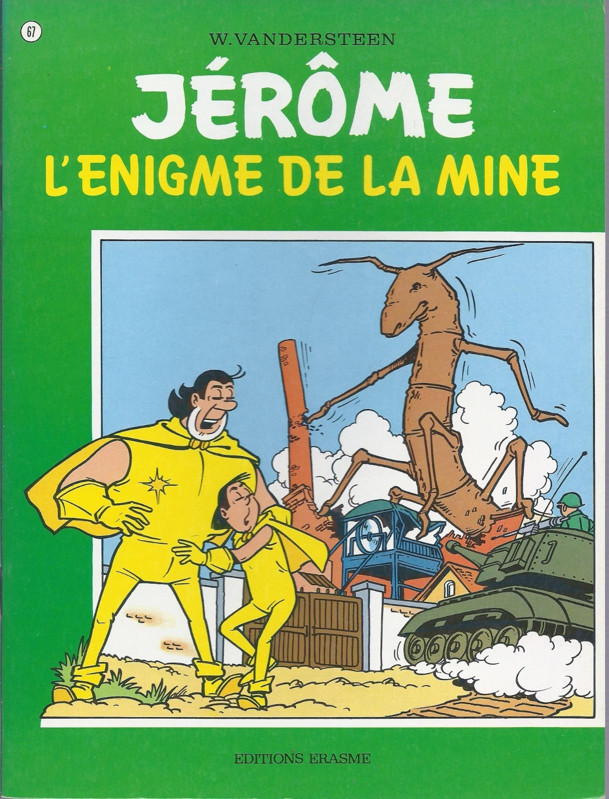 BD  Jérôme- L'enigme de la mine  - N°67 - EO- 1976 -TBE -Vandersteen