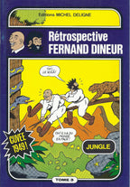 Cómic Tif et Tondu - Tomo 3 - Jungla - Edición original 1976 - Muy excelente estado - Dineur F - 1000 ejemplares.