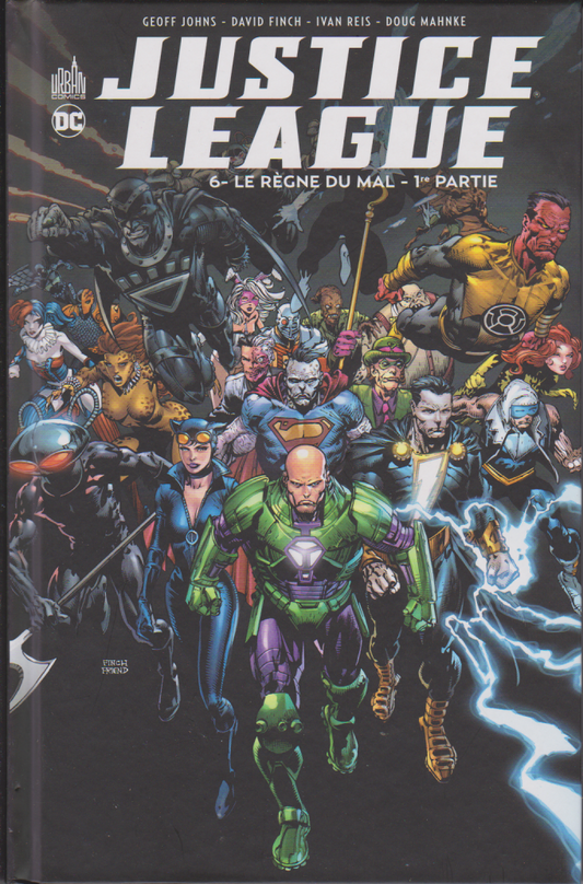 BD   Justice League- Le règne du mal-1er p. - N°6  - Ree - 2017 -TTBE- Collectif