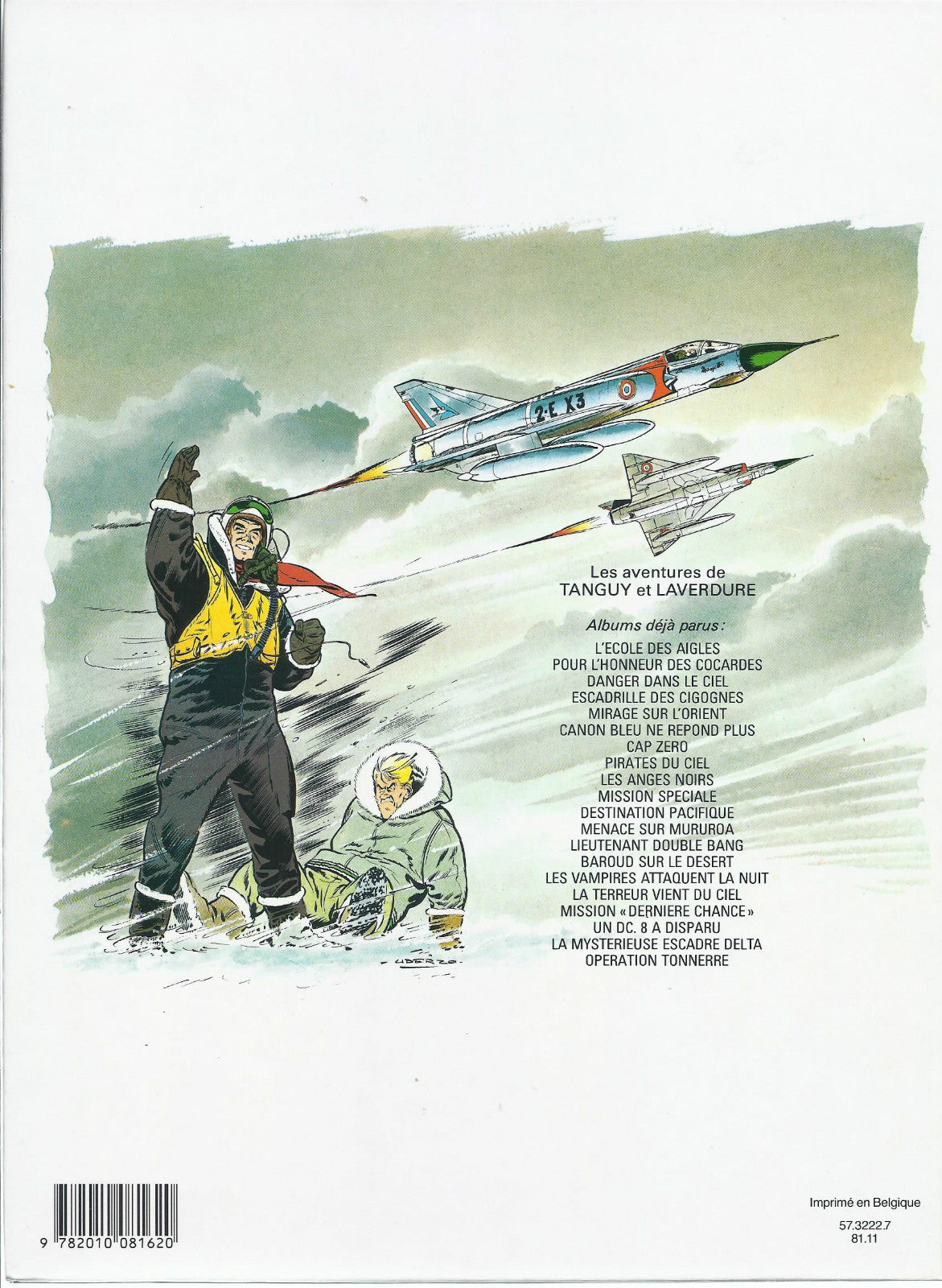 BD Tanguy et Laverdure - Premières Missions- EO  -1981 -TBE- Jijé