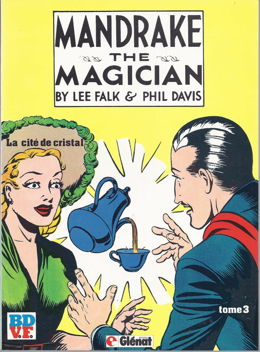 BD Mandrake - La cité de Cristal  - N°3 - EO -1981 -TTBE- Davis