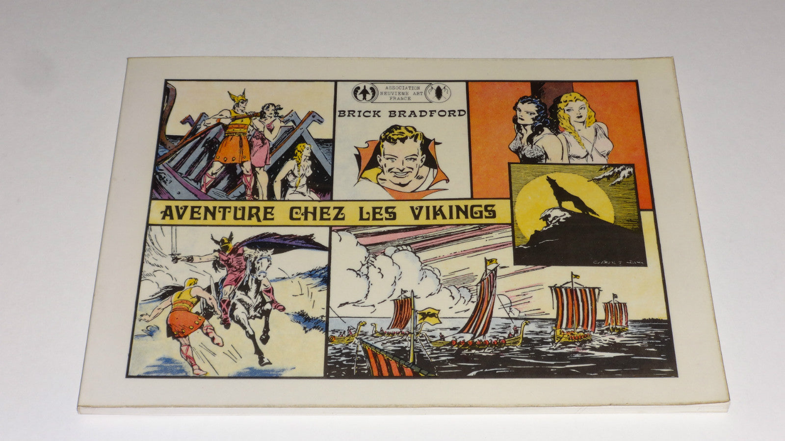 BD Brick Bradford - Adventure with the Vikings - RE .1978 VGC - Gray
