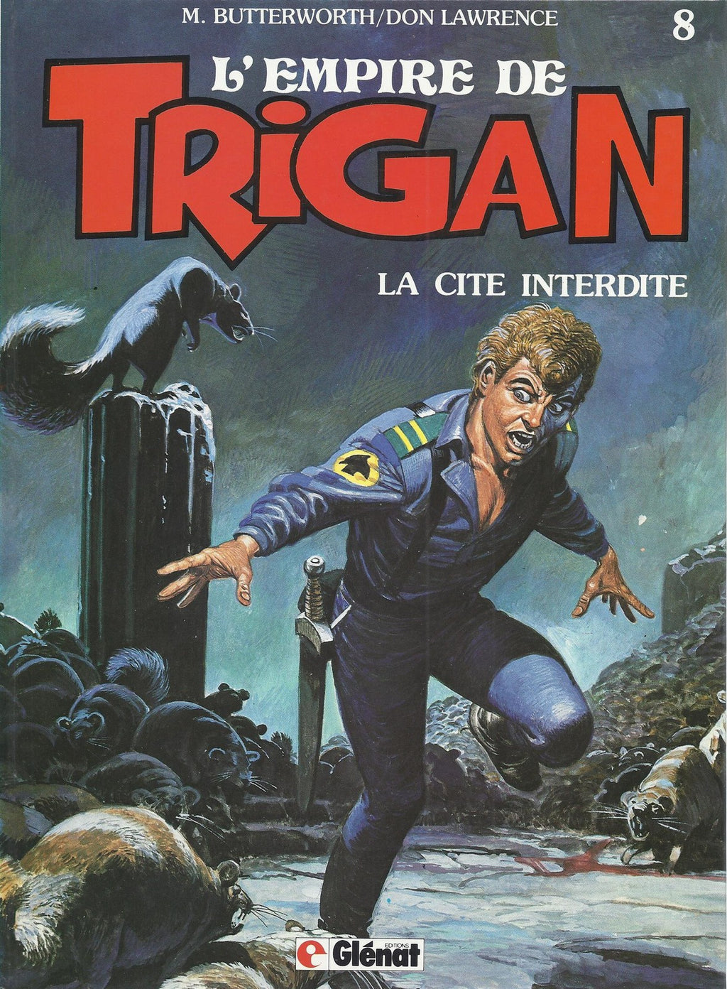 Cómic Trigan - N°8 - La ciudad prohibida - EO - 1985 - TBE - Don Lawrence