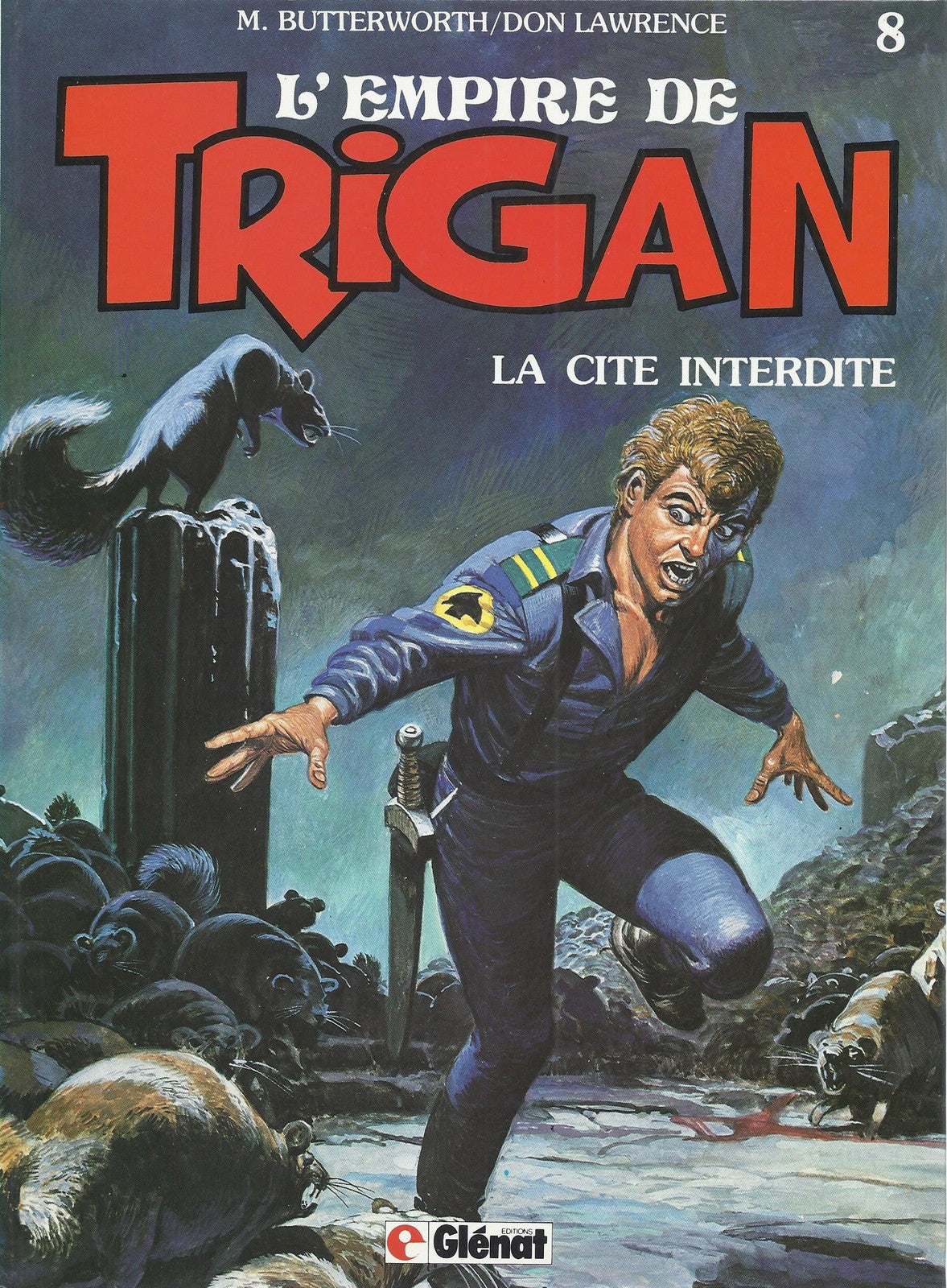 BD  Trigan - N°8-  La cité interdite -  EO .1985 - TBE - Don Lawrence