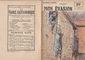 Collection Patrie - Mon Evasion - N°59-EO - 1918  TBE Robert