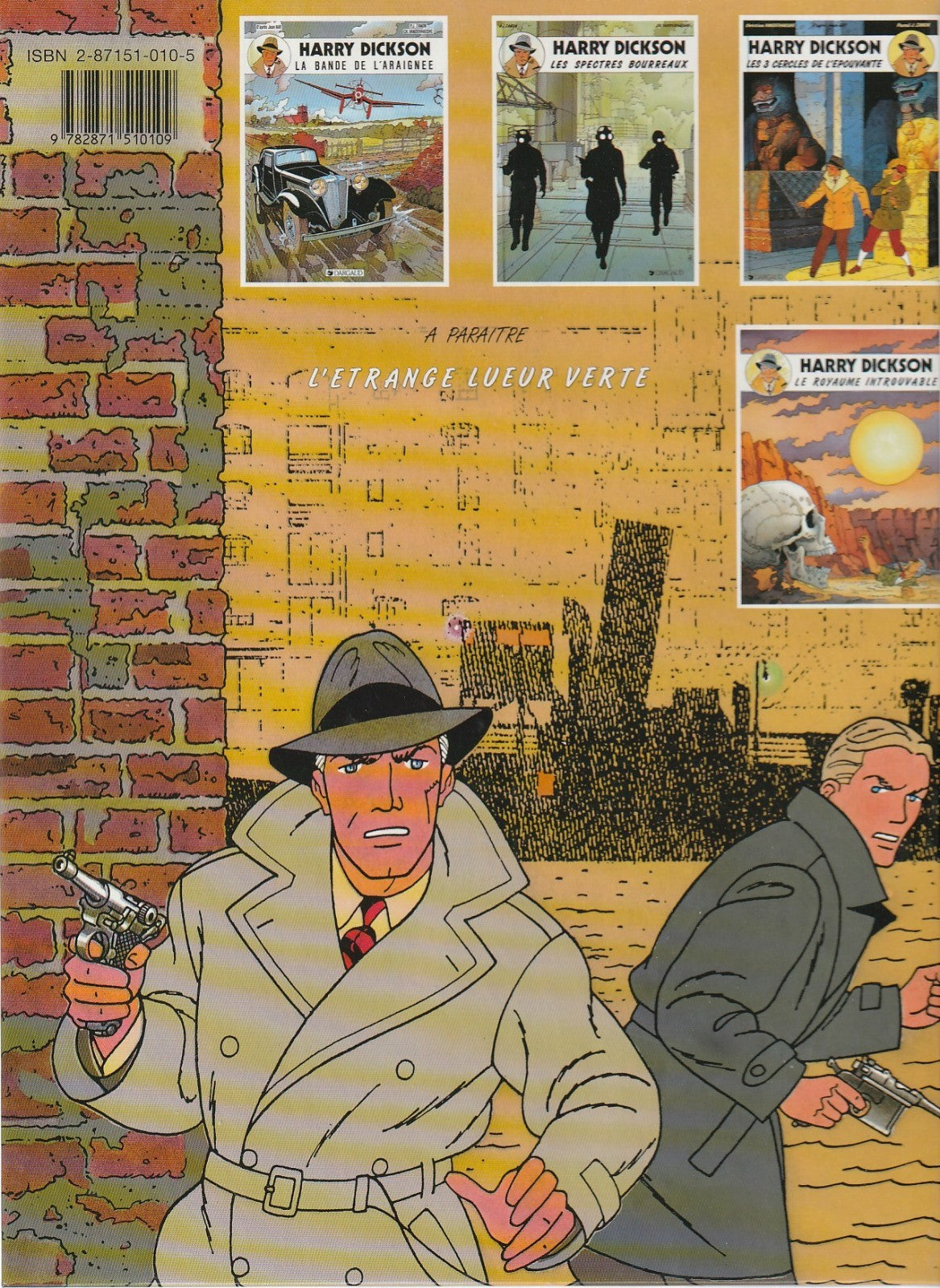 BD Harry Dickson  N°4 - Le royaume introuvable - E.O - 1994 -TBE  - Zanon P.J.
