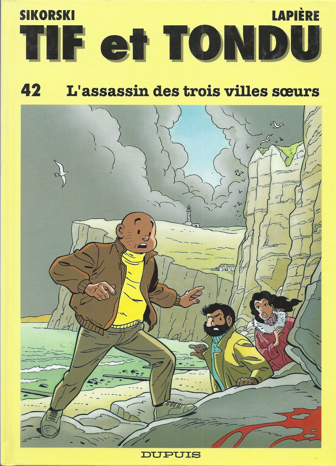 Comic Book Tif et Tondu No. 42 - The Assassin of the 3 Sister Cities - 1st Edition 1995 VGC - sikorski