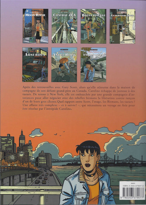 BD  caroline Baldwin  -N° 7- Raison d'état - E.O. 2001  -TTBE - Taymans