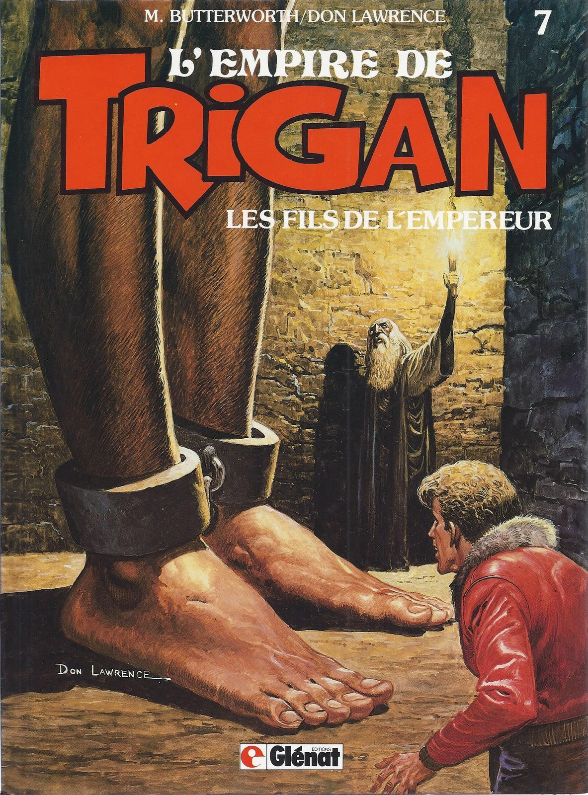 BD  Trigan - N°7 -  Les fils de l'empereur  -  EO .1984  - TBE - Don Lawrence
