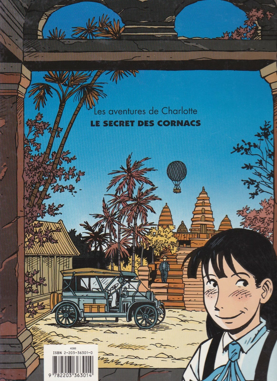 BD  Les av. de Charlotte- le secret des cornacs - N°1- E.O -1993 -TTBE - Taymans
