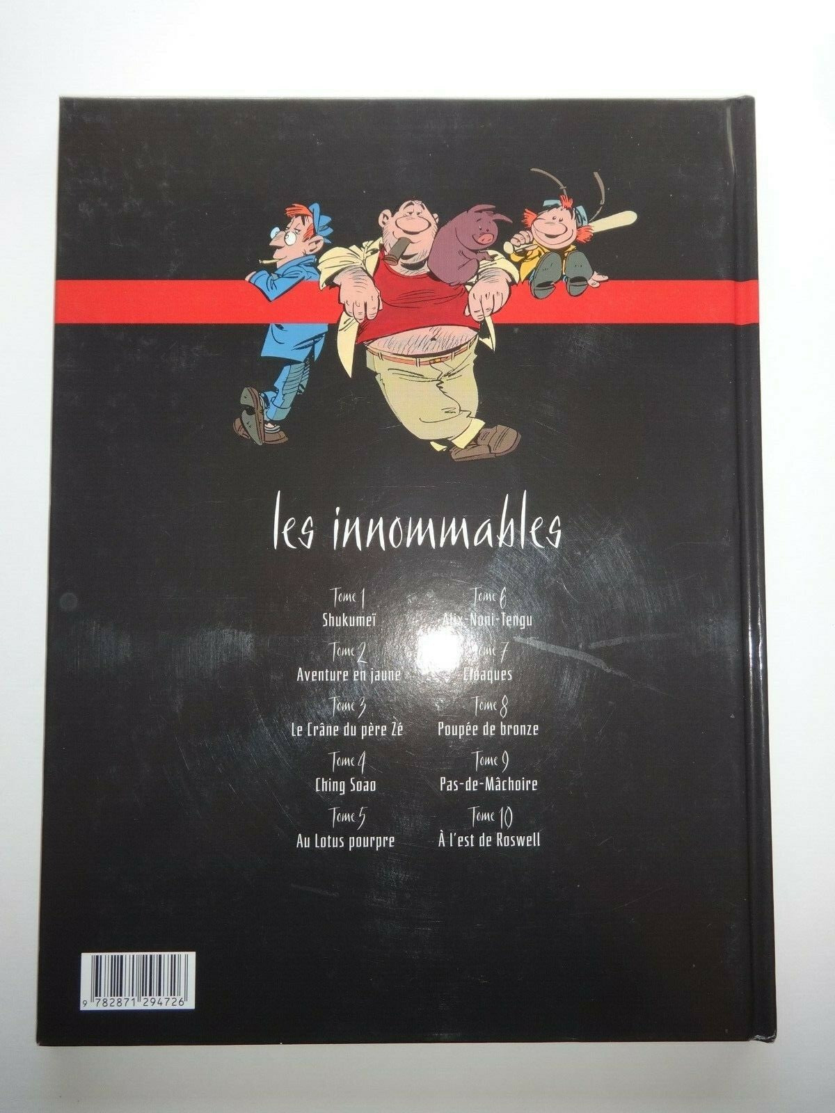 BD  Les innommables - Pas-de-Machôire- EO -2002 -TTBE- Yann - Conrad