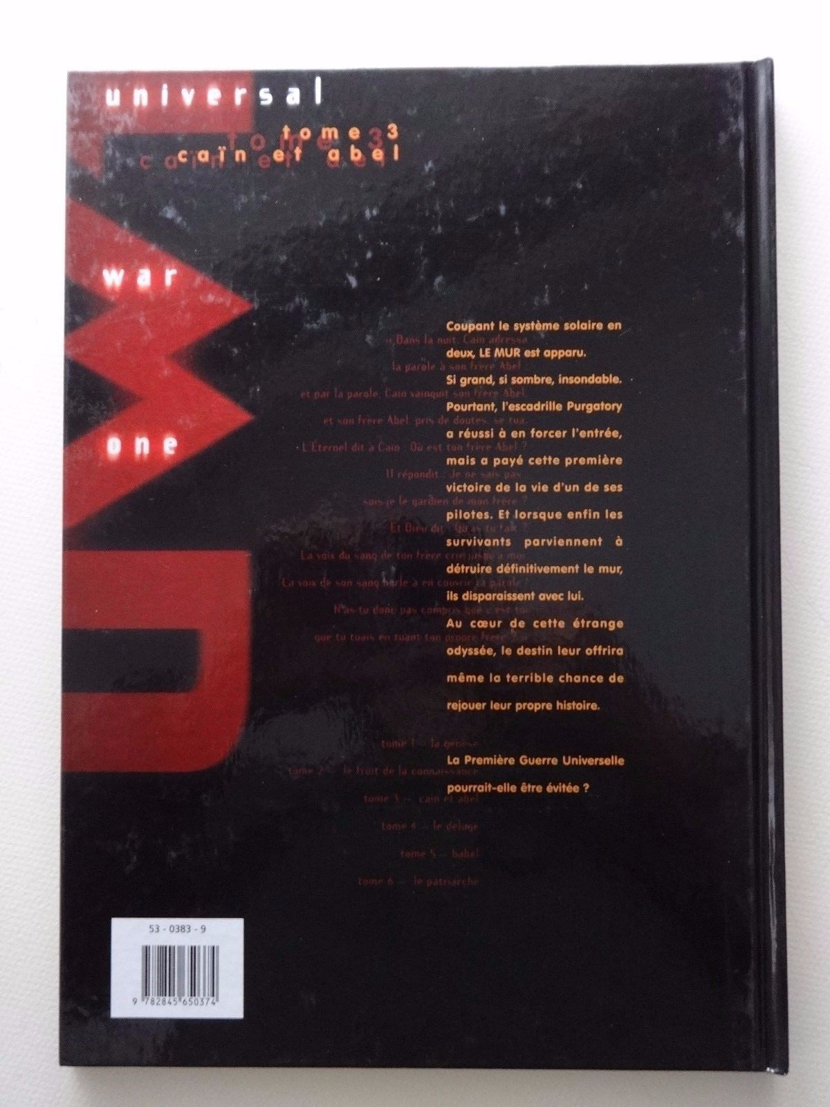 Comic Book Universal War One - Cain and Abel - No. 3 - First Edition - 2000 - VGC - Bajram
