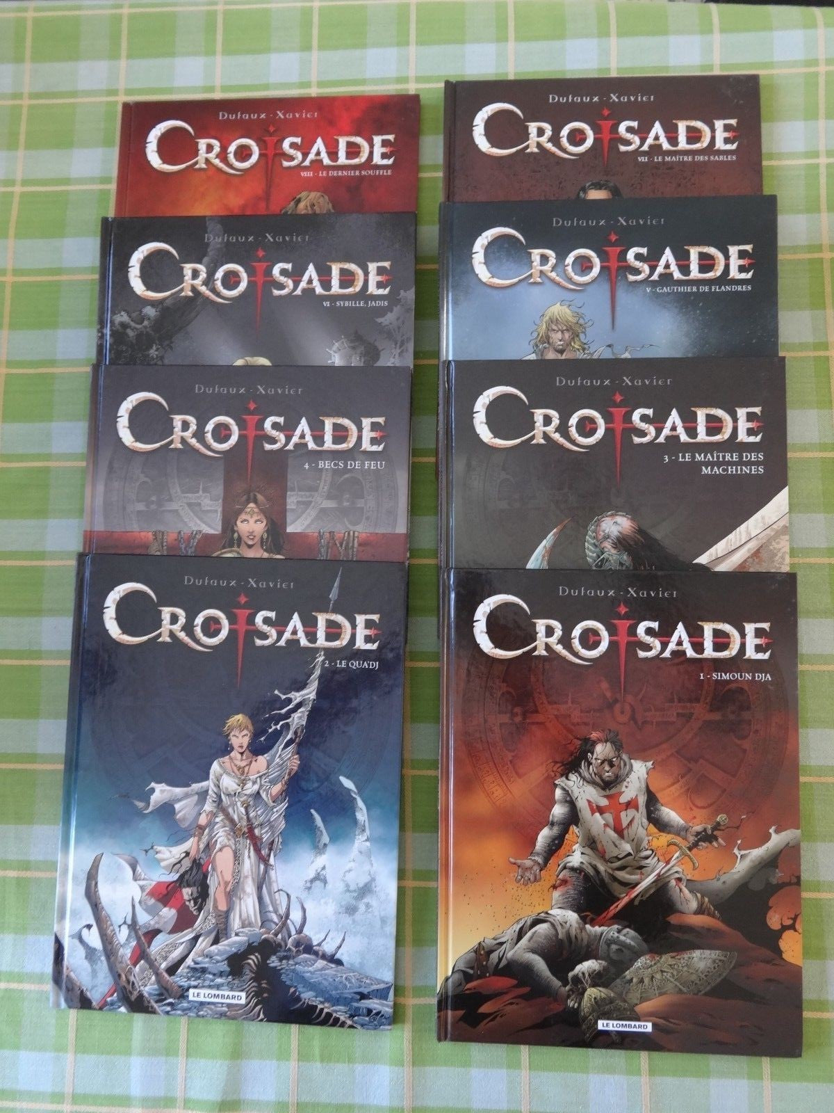 BD Lot Croisade - EO  -  N°1 à 8  - TBE - Xavier Phillipe