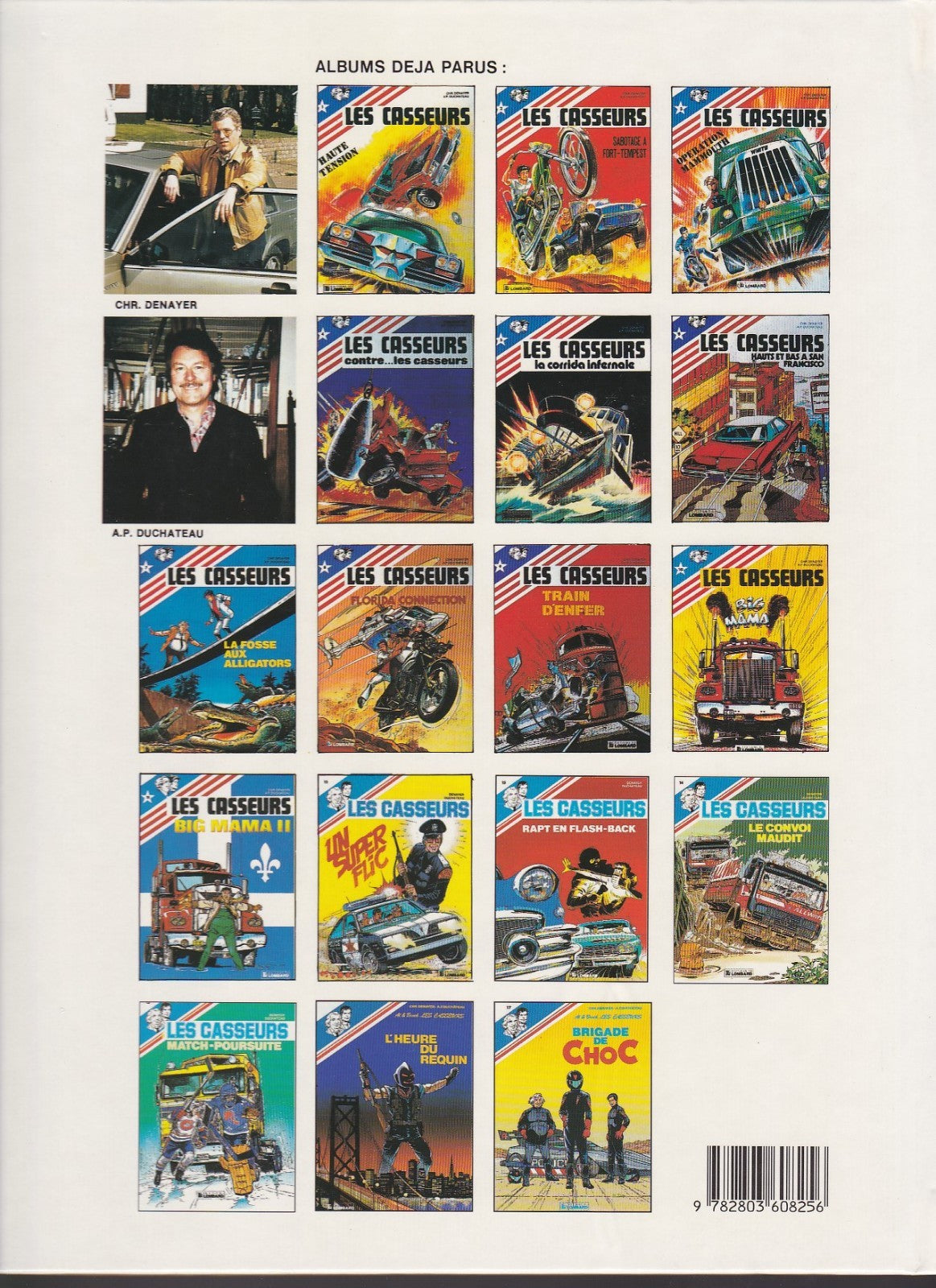 BD Les Casseurs - Brigade de choc - No. 17 - First Edition - 1990 - VGC - Denayer