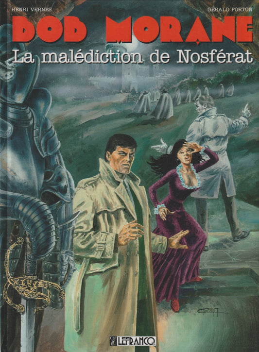 BD Bob Morane N°15(Lefrancq) - La Malédiction de Nosferat - E.O.1989-TTBE-Forton