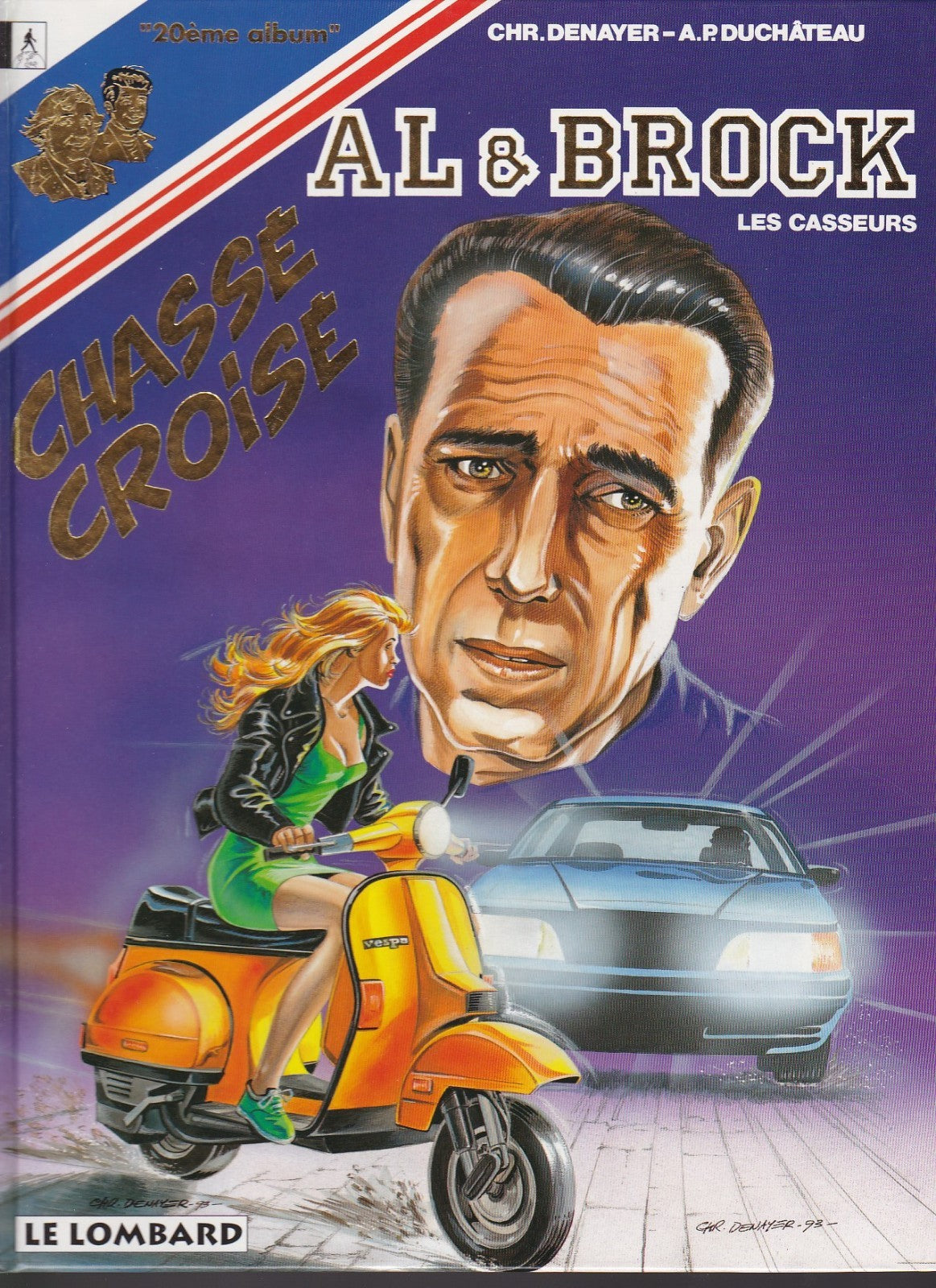 BD Les casseurs - Chassé croisé - N°20  EO -1993 -TTBE- Denayer