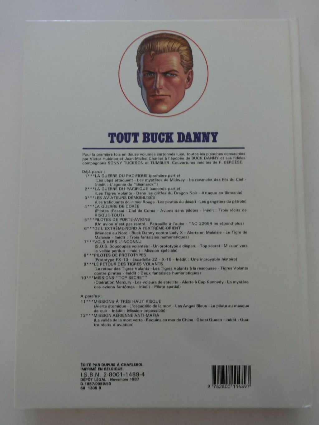 BD Tout Buck Danny  - N°10 - EO- cartonnée-1989 -TBE- Hubinon