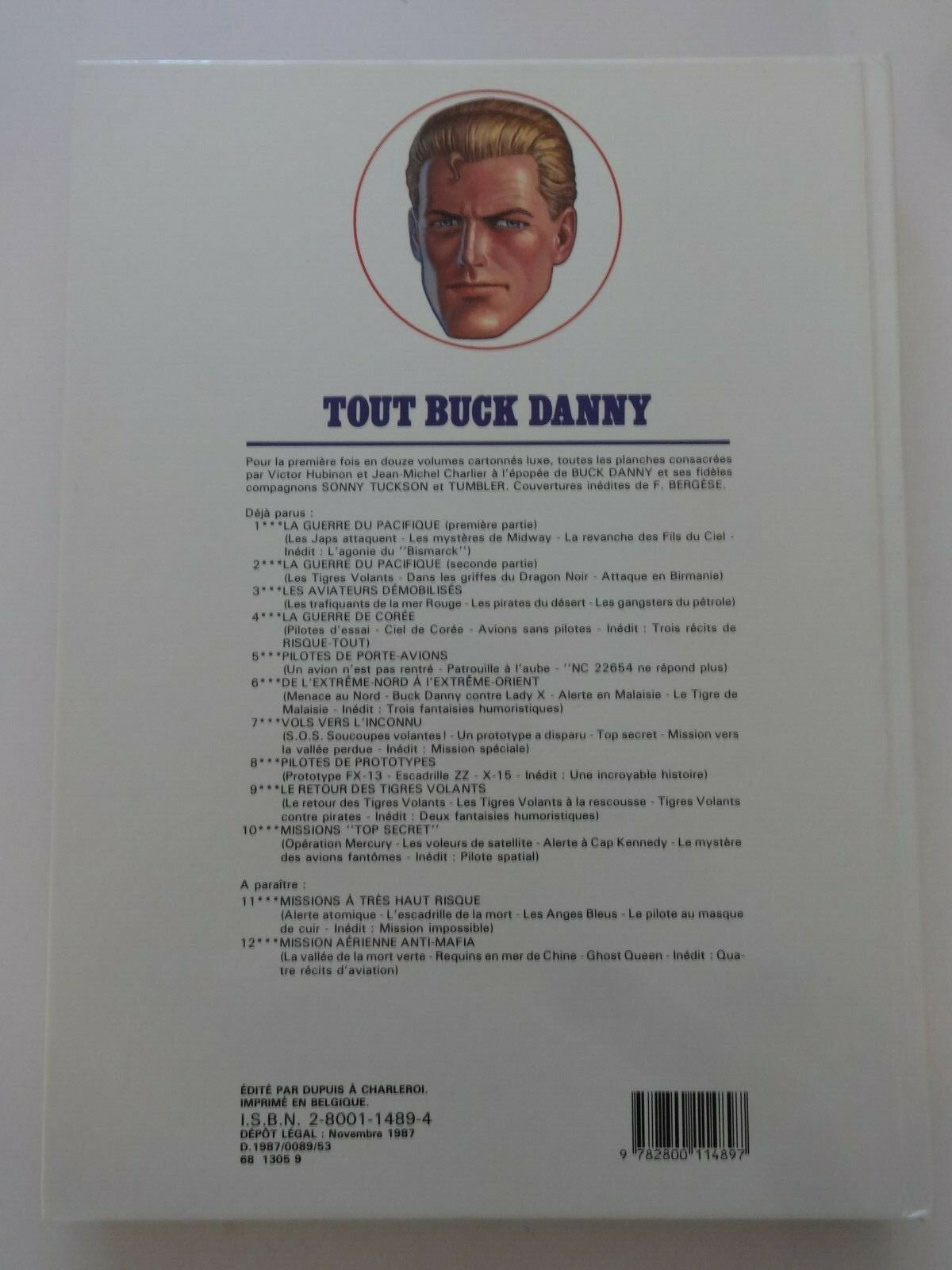 BD Tout Buck Danny  - N°10 - EO- cartonnée-1989 -TBE- Hubinon